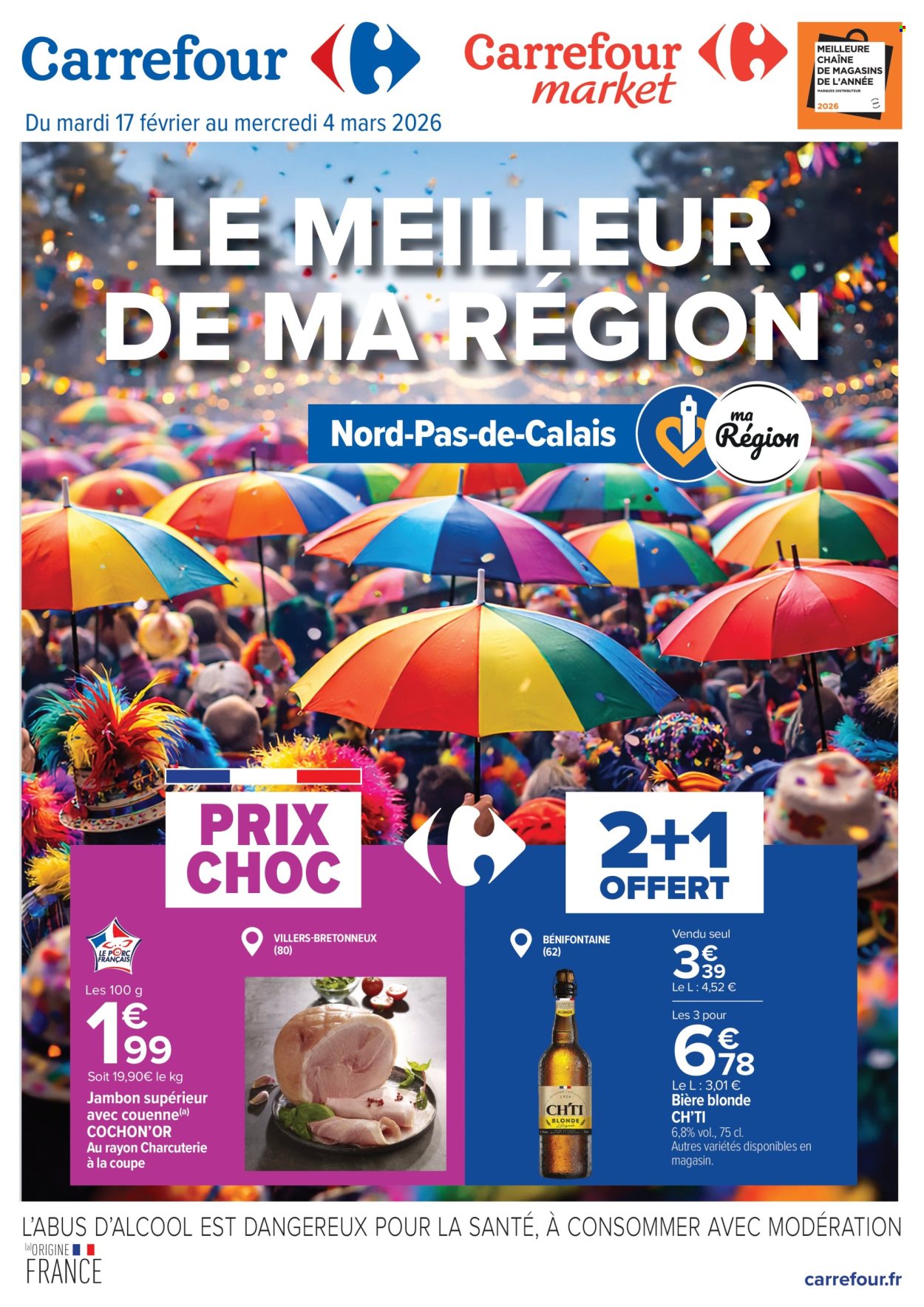Catalogue Carrefour - 17/02/2026 - 04/03/2026. Page 1