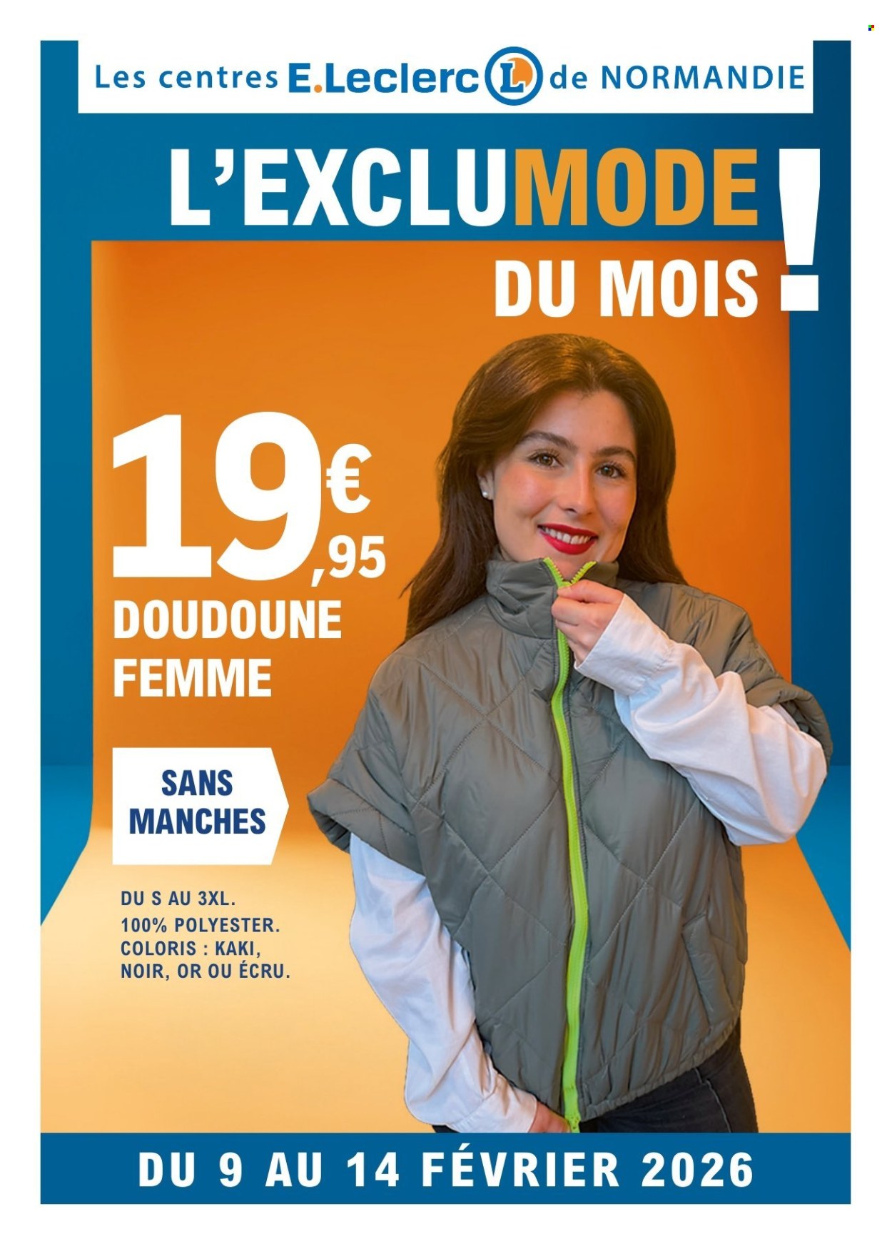 Catalogue E.Leclerc - 09/02/2026 - 14/02/2026. Page 1