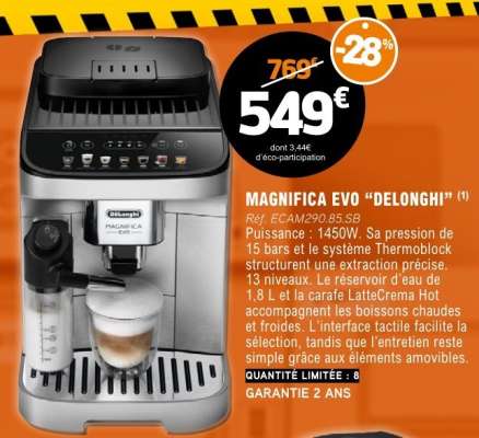 MAGNIFICA EVO “DELONGHI”