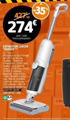 ASPIRATEUR LAVEUR “HOOVER”