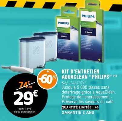 KIT D’ENTRETIEN AQUACLEAN “PHILIPS”