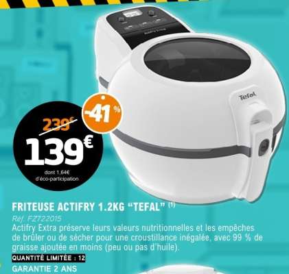 FRITEUSE ACTIFRY 1.2KG “TEFAL”