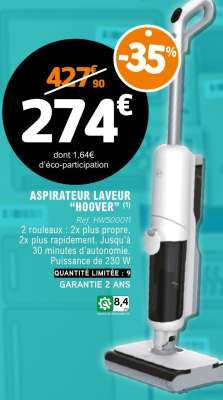 ASPIRATEUR LAVEUR “HOOVER”