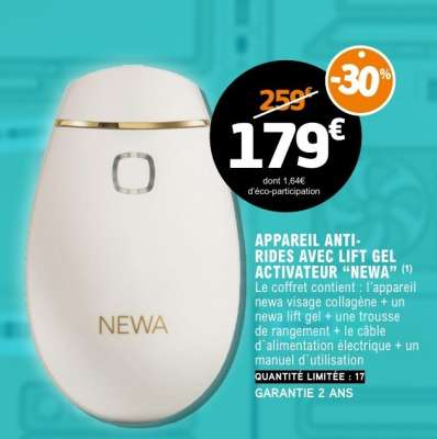 Appareil Anti-Rides avec Lift Gel Activateur “NEWA”