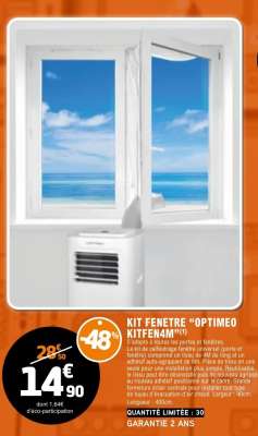 KIT FENETRE “OPTIMEO KITFEN4M”