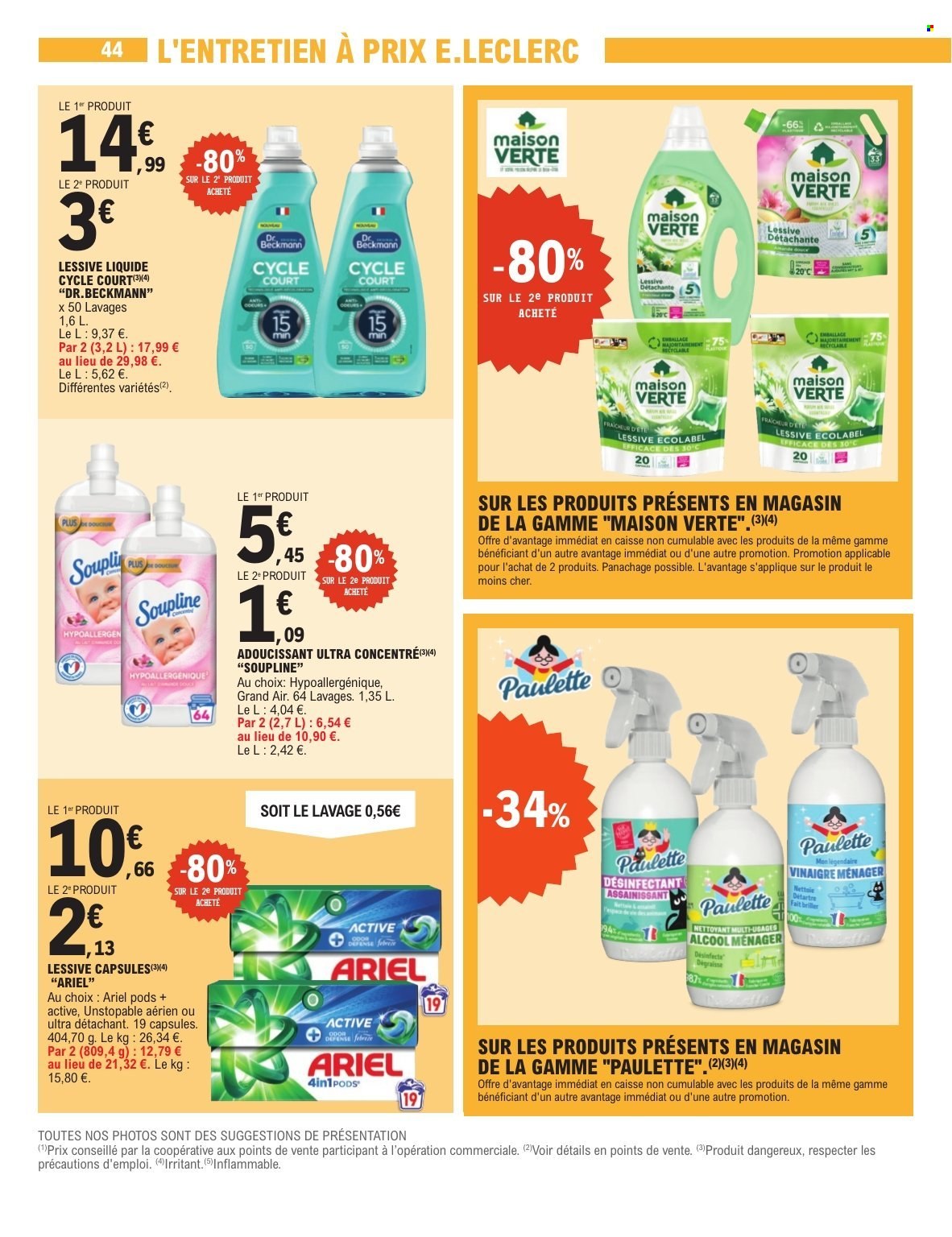 Catalogue E.Leclerc - 10/02/2026 - 21/02/2026. Page 44