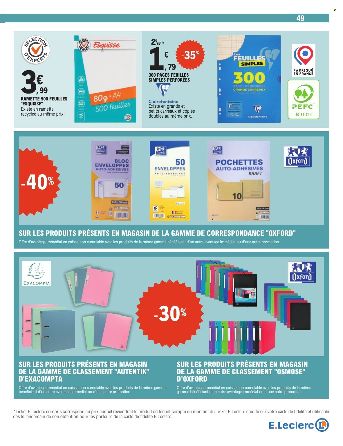 Catalogue E.Leclerc - 10/02/2026 - 21/02/2026. Page 49