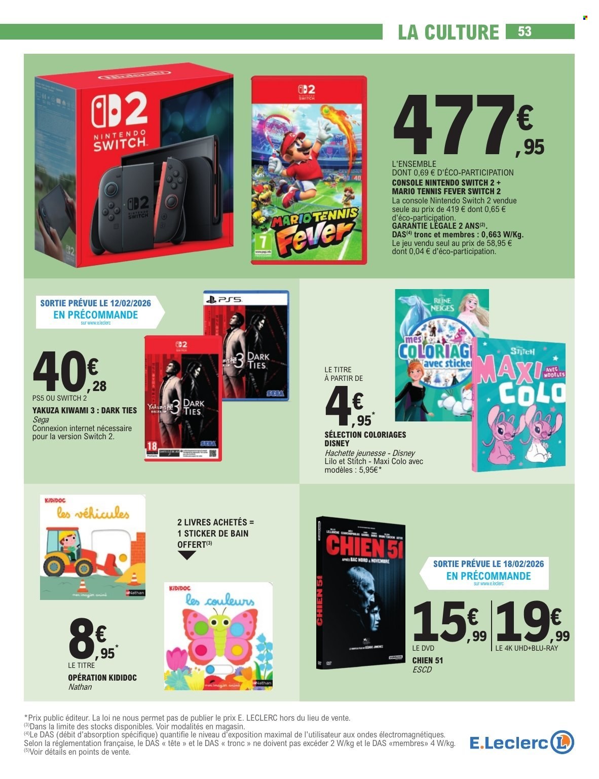Catalogue E.Leclerc - 10/02/2026 - 21/02/2026. Page 53