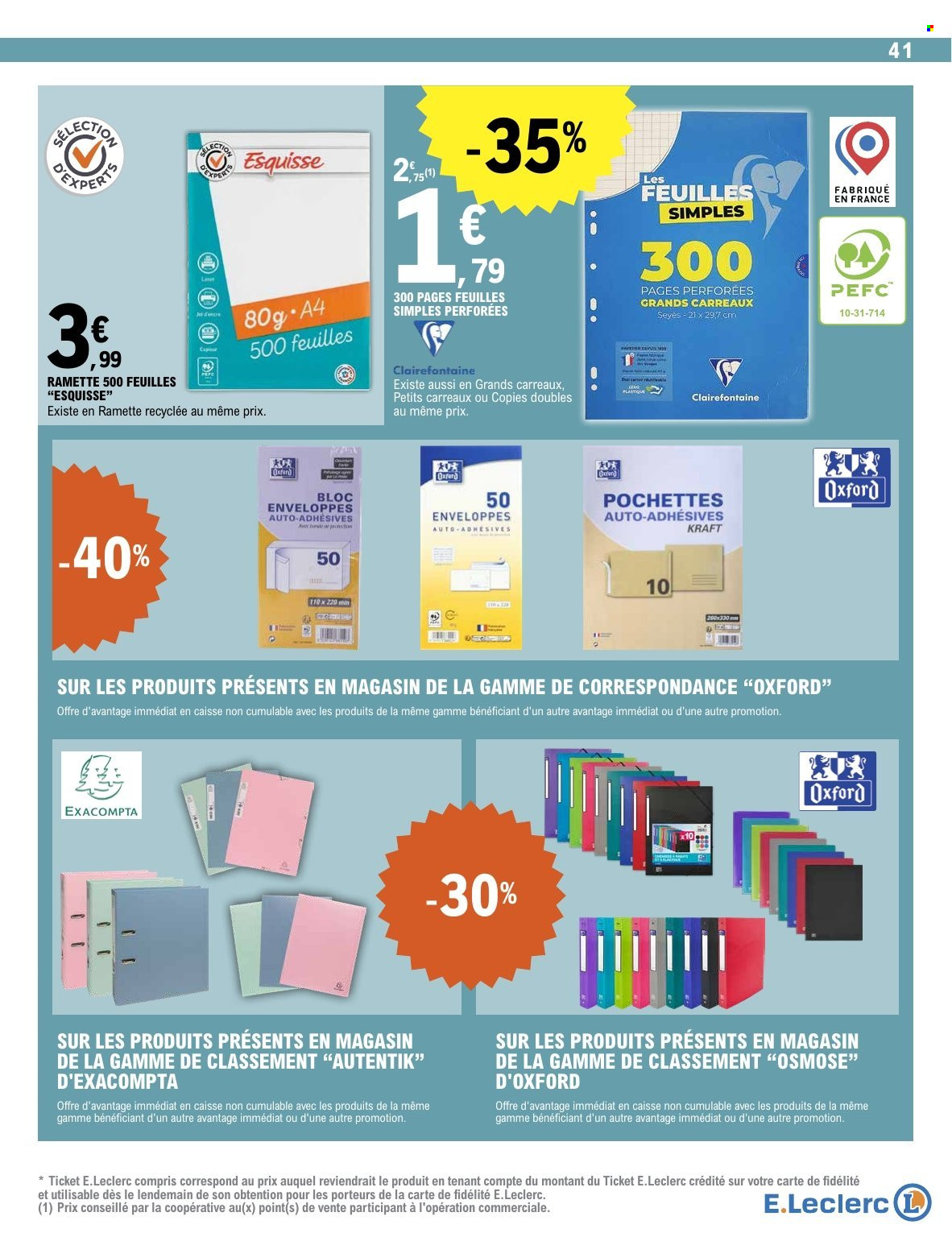 Catalogue E.Leclerc - 10/02/2026 - 21/02/2026. Page 41