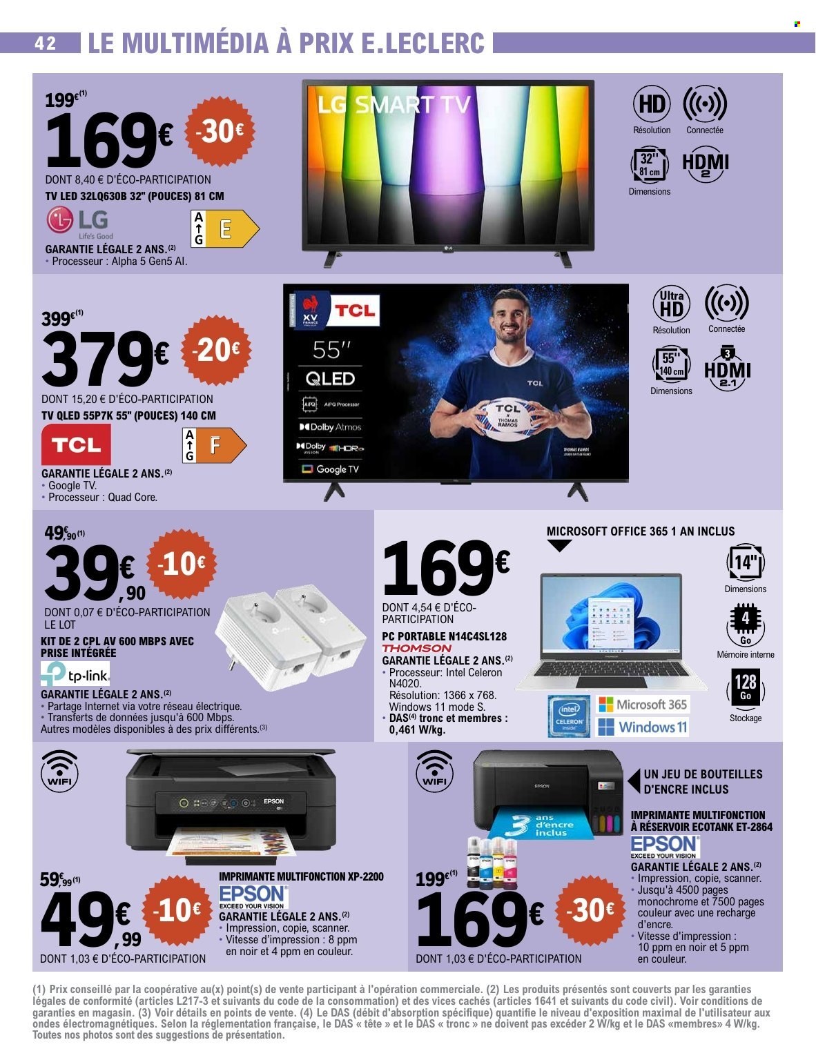Catalogue E.Leclerc - 10/02/2026 - 21/02/2026. Page 42
