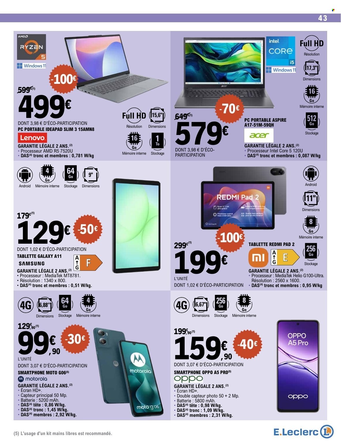 Catalogue E.Leclerc - 10/02/2026 - 21/02/2026. Page 43