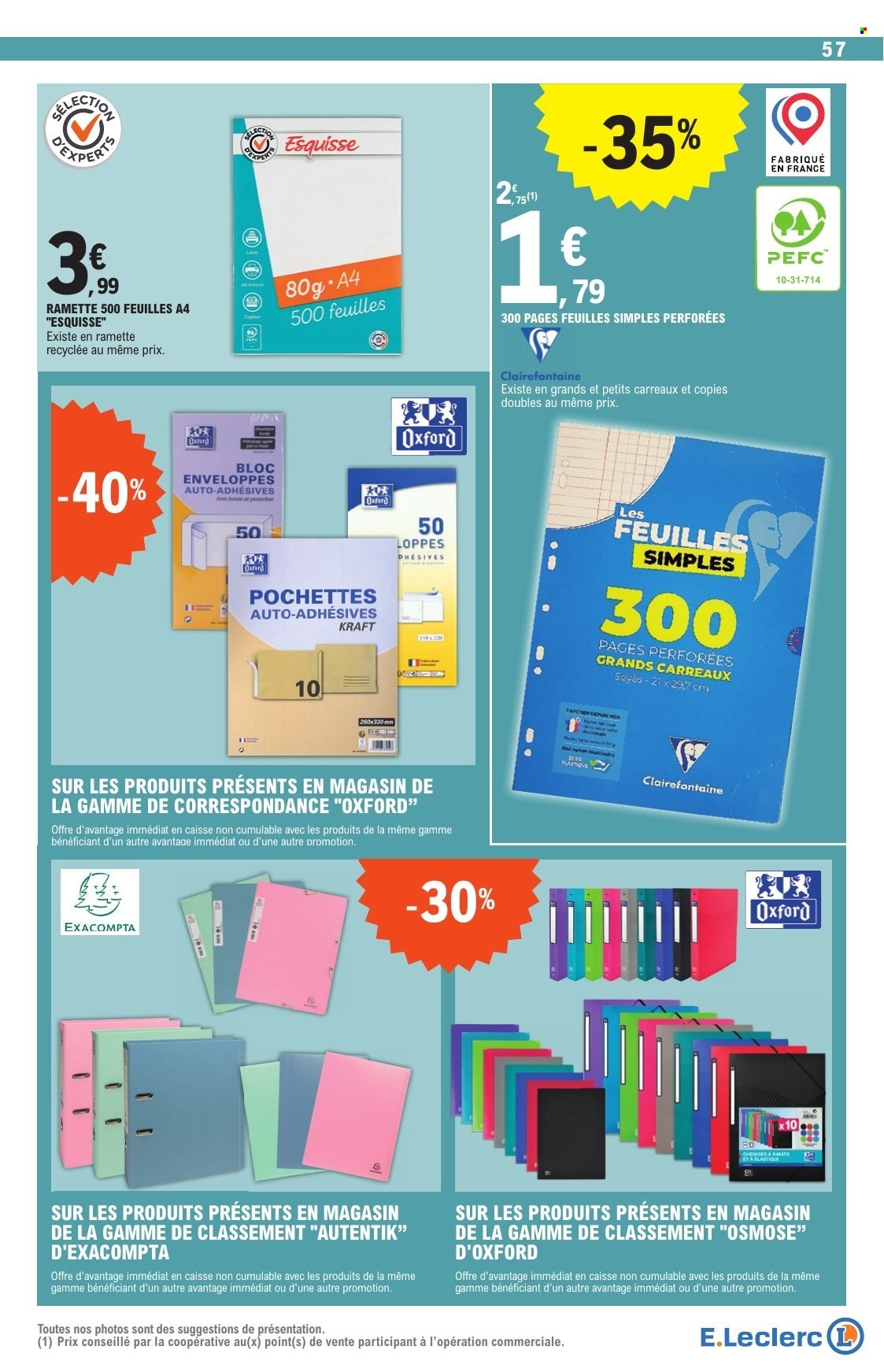 Catalogue E.Leclerc - 10/02/2026 - 21/02/2026. Page 57