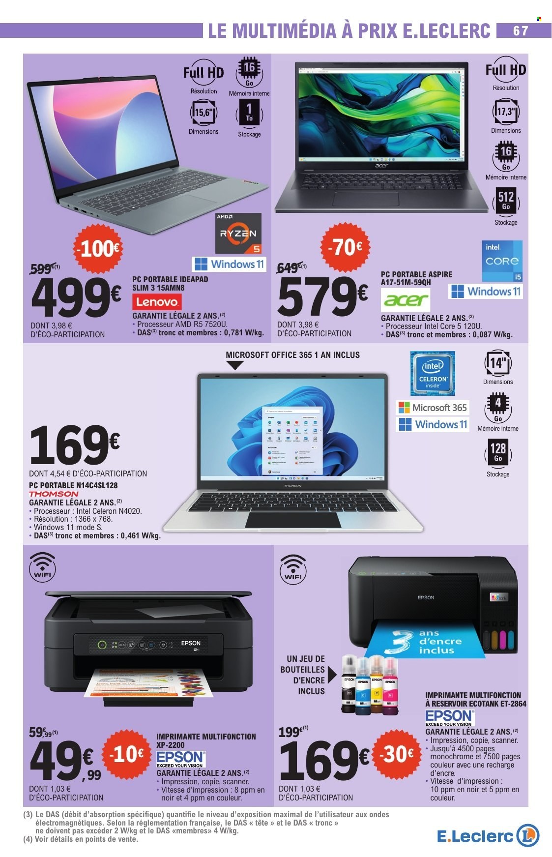 Catalogue E.Leclerc - 10/02/2026 - 21/02/2026. Page 67