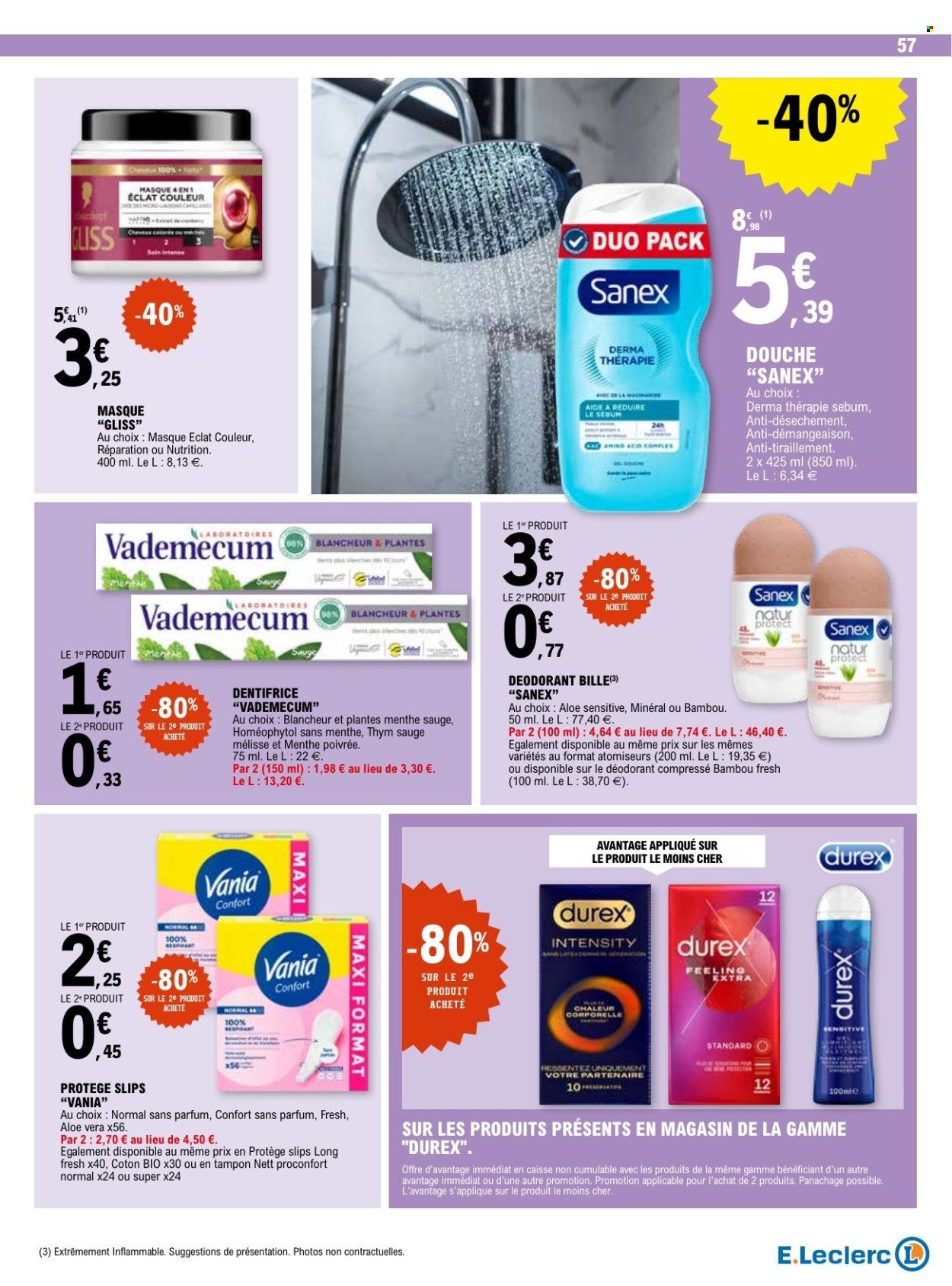 Catalogue E.Leclerc - 10/02/2026 - 21/02/2026. Page 57