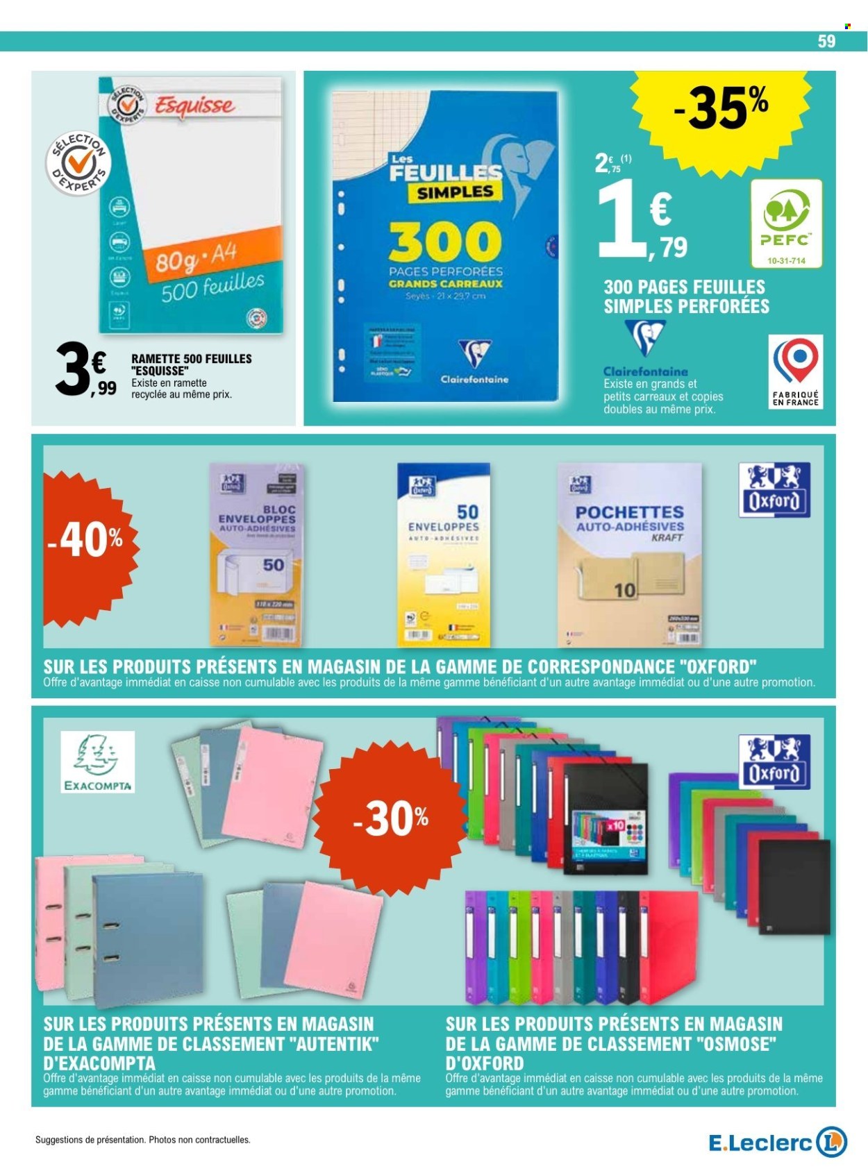 Catalogue E.Leclerc - 10/02/2026 - 21/02/2026. Page 59