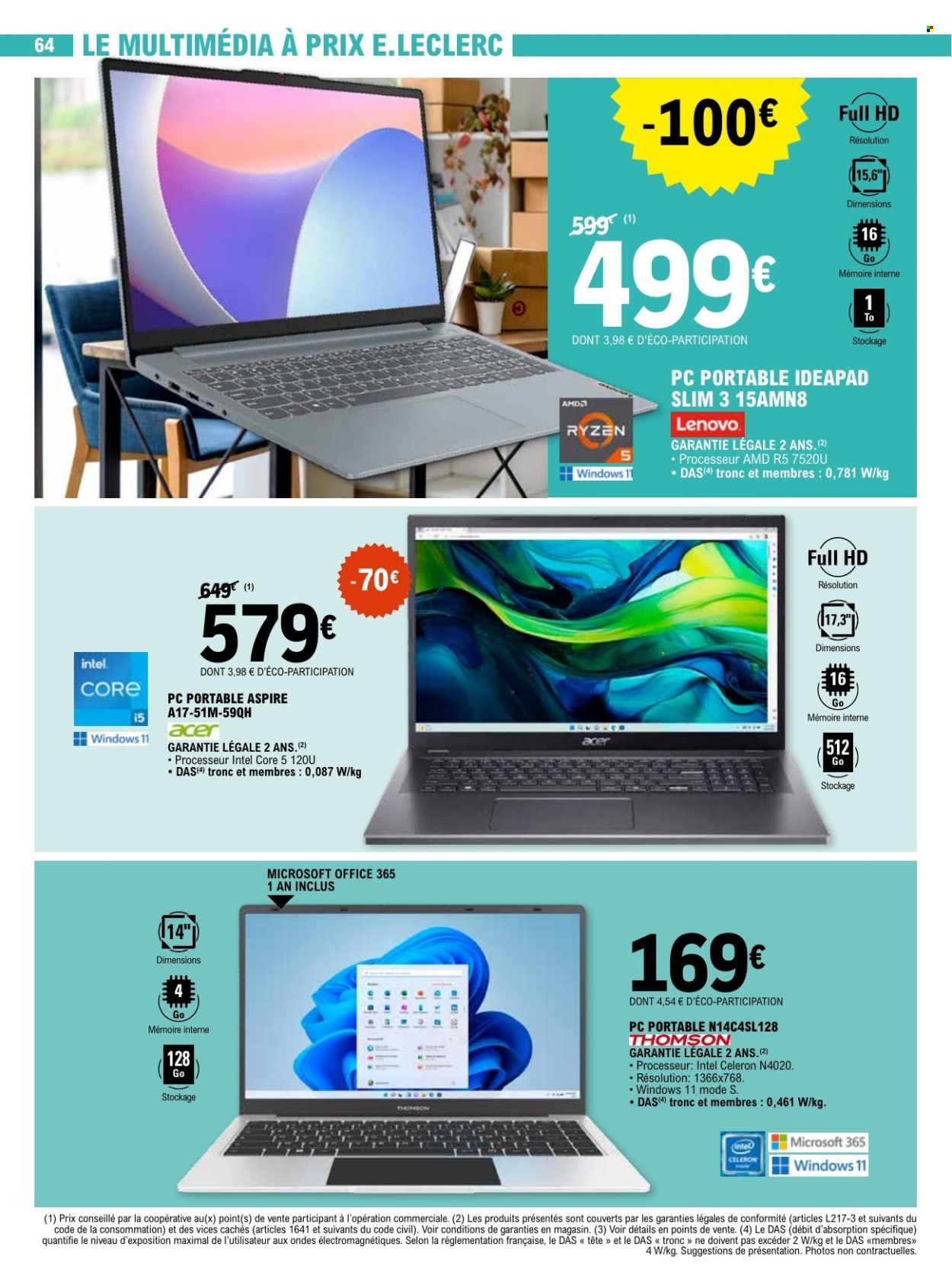 Catalogue E.Leclerc - 10/02/2026 - 21/02/2026. Page 64