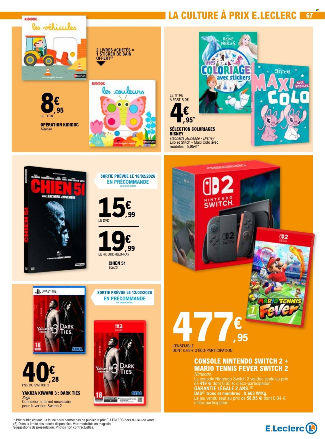 Catalogue E.Leclerc - 10/02/2026 - 21/02/2026. Page 67