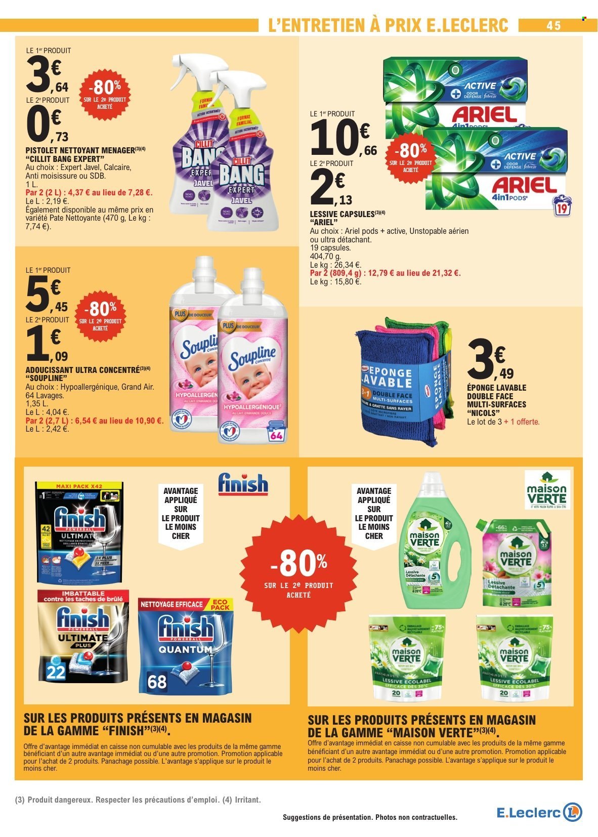 Catalogue E.Leclerc - 10/02/2026 - 21/02/2026. Page 45