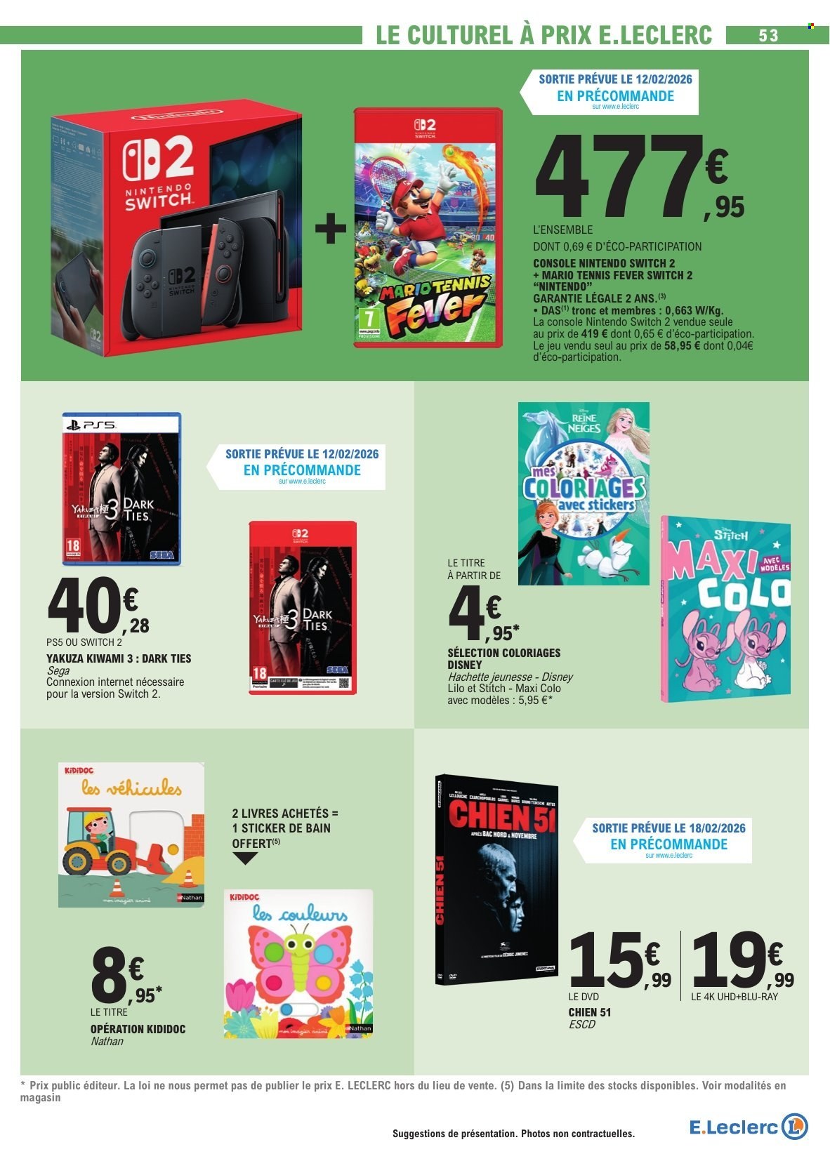 Catalogue E.Leclerc - 10/02/2026 - 21/02/2026. Page 53