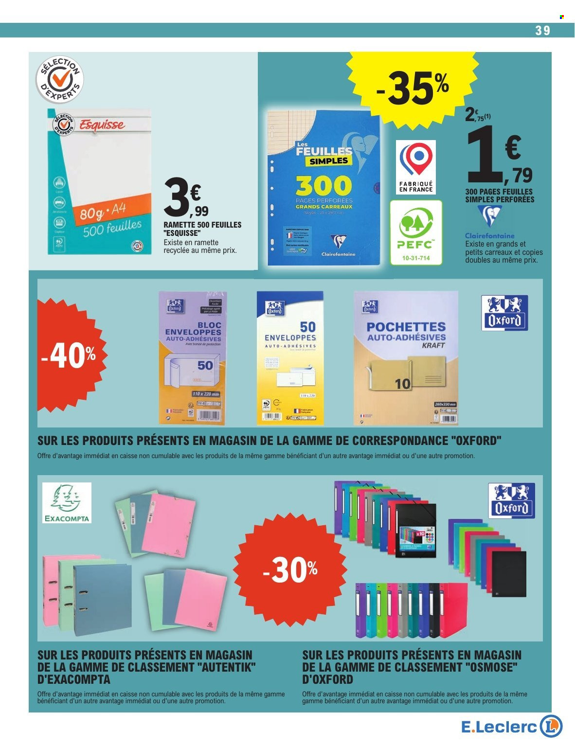Catalogue E.Leclerc - 10/02/2026 - 21/02/2026. Page 39