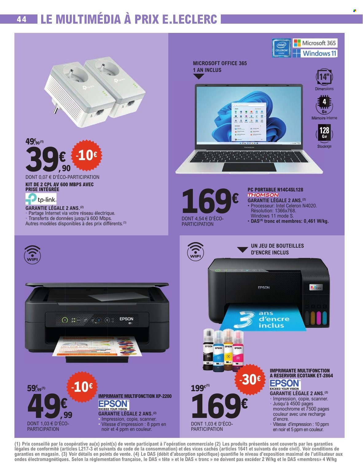 Catalogue E.Leclerc - 10/02/2026 - 21/02/2026. Page 44