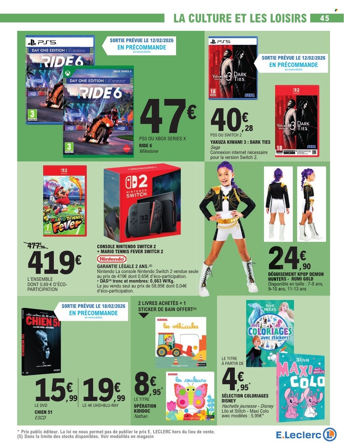 Catalogue E.Leclerc - 10/02/2026 - 21/02/2026. Page 45