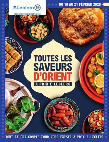 Catalogue E.Leclerc - 10/02/2026 - 21/02/2026.