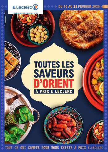 Catalogue E.Leclerc - 10/02/2026 - 28/02/2026.