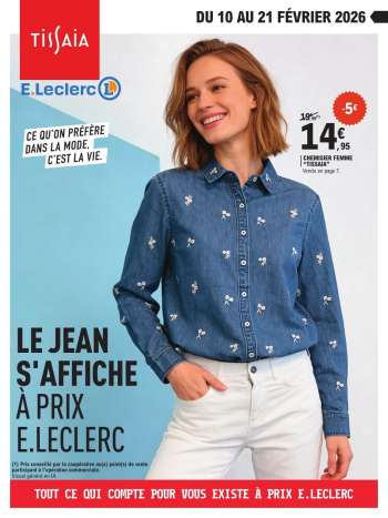 Catalogue E.Leclerc - 10/02/2026 - 21/02/2026.