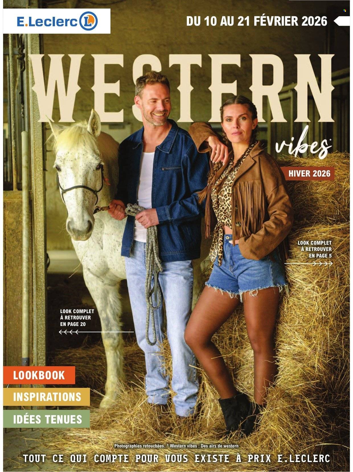 Catalogue E.Leclerc - 10/02/2026 - 21/02/2026. Page 1