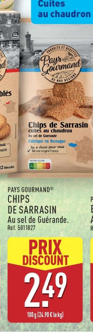 Chips de Sarrasin
