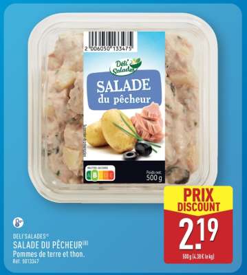 DELI'SALADES® SALADE DU PÊCHEUR
