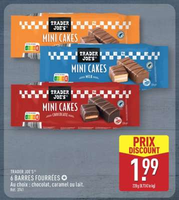 TRADER JOE'S 6 BARRES FOURRÉES