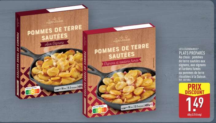 POMMES DE TERRE SAUTÉES