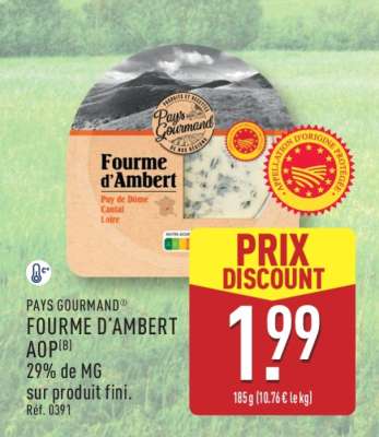 Fourme D'ambert Aop