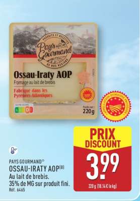 Pays Gourmand Ossau-Iraty AOP