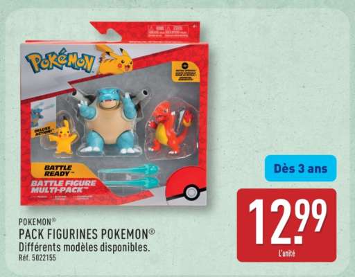 PACK FIGURINES POKEMON