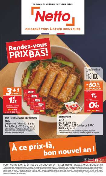 thumbnail - Catalogue Netto - RENDEZ-VOUS PRIX BAS