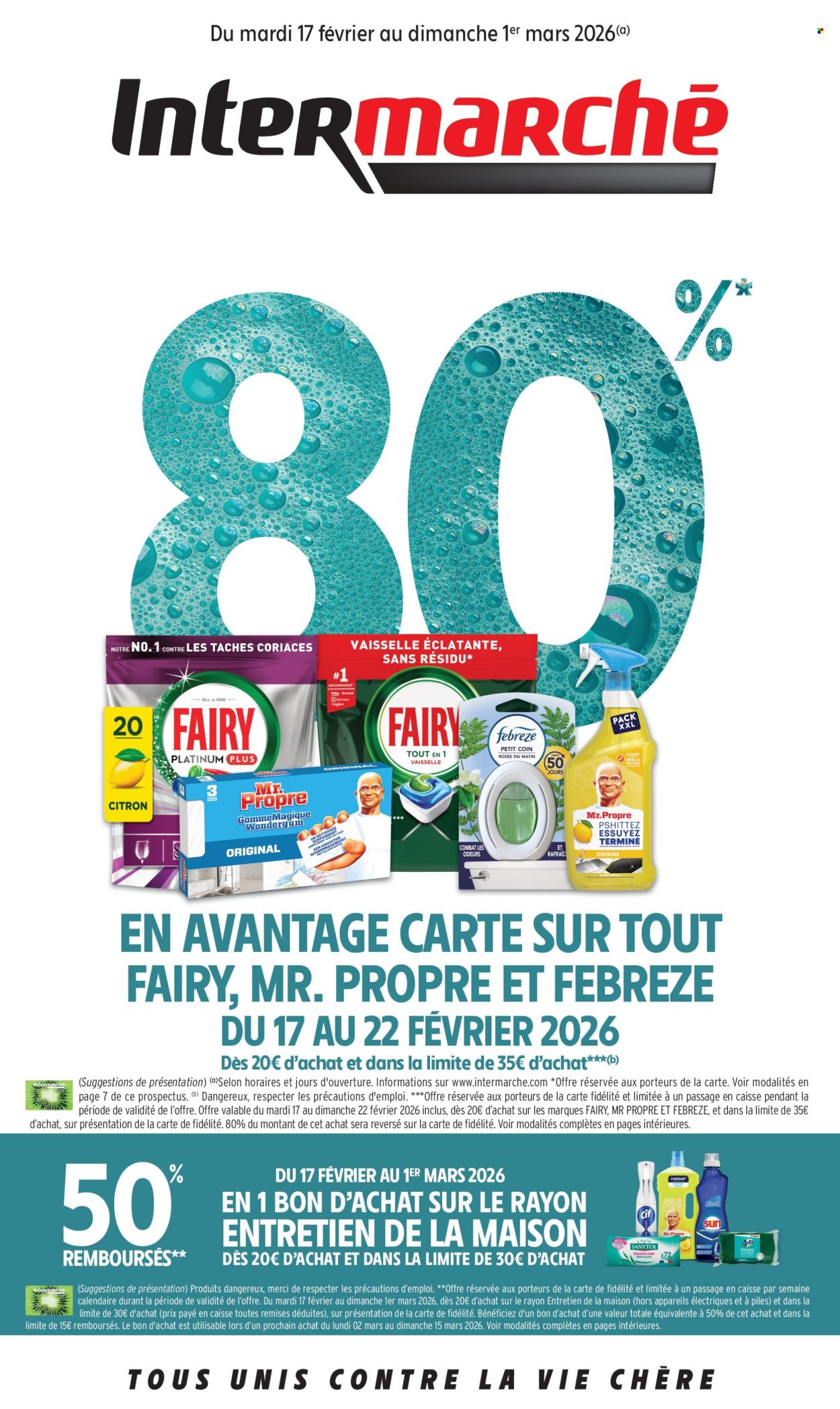 Catalogue Intermarché Express - 17/02/2026 - 01/03/2026. Page 1