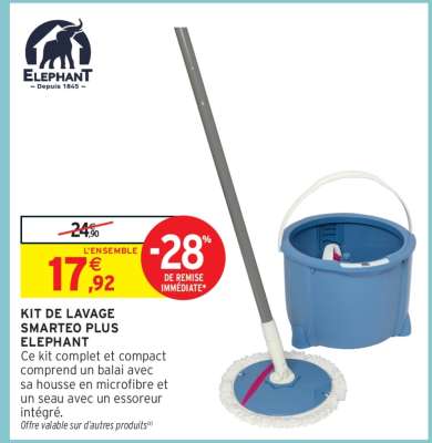 KIT DE LAVAGE SMARTEO PLUS ELEPHANT