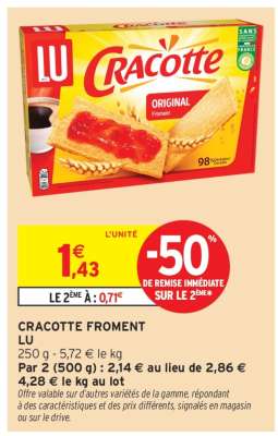 Cracotte Froment