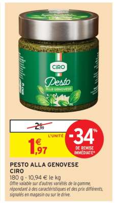 Pesto alla Genovese Ciro