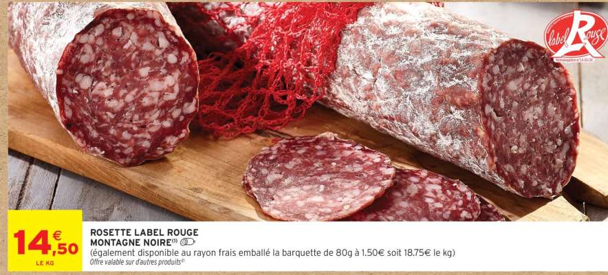 Rosette Label Rouge Montagne Noire