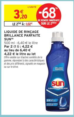 LIQUIDE DE RINÇAGE BRILLANCE PARFAITE SUN