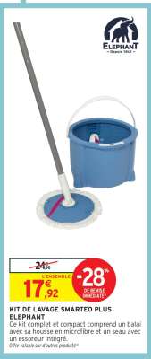 KIT DE LAVAGE SMARTEO PLUS ELEPHANT