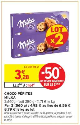 Choco Pépites Milka