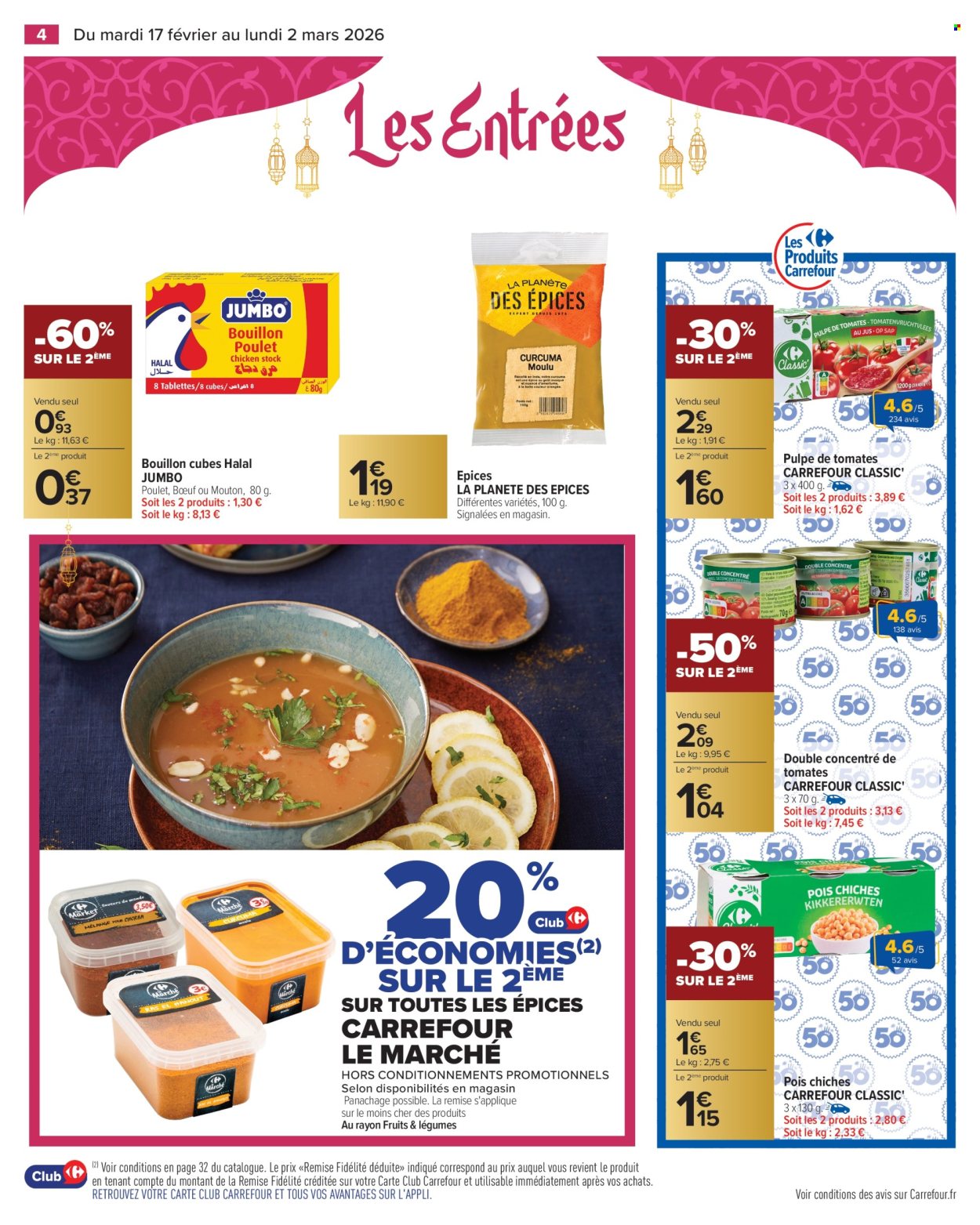 Catalogue Carrefour Hypermarchés - 17/02/2026 - 02/03/2026. Page 4