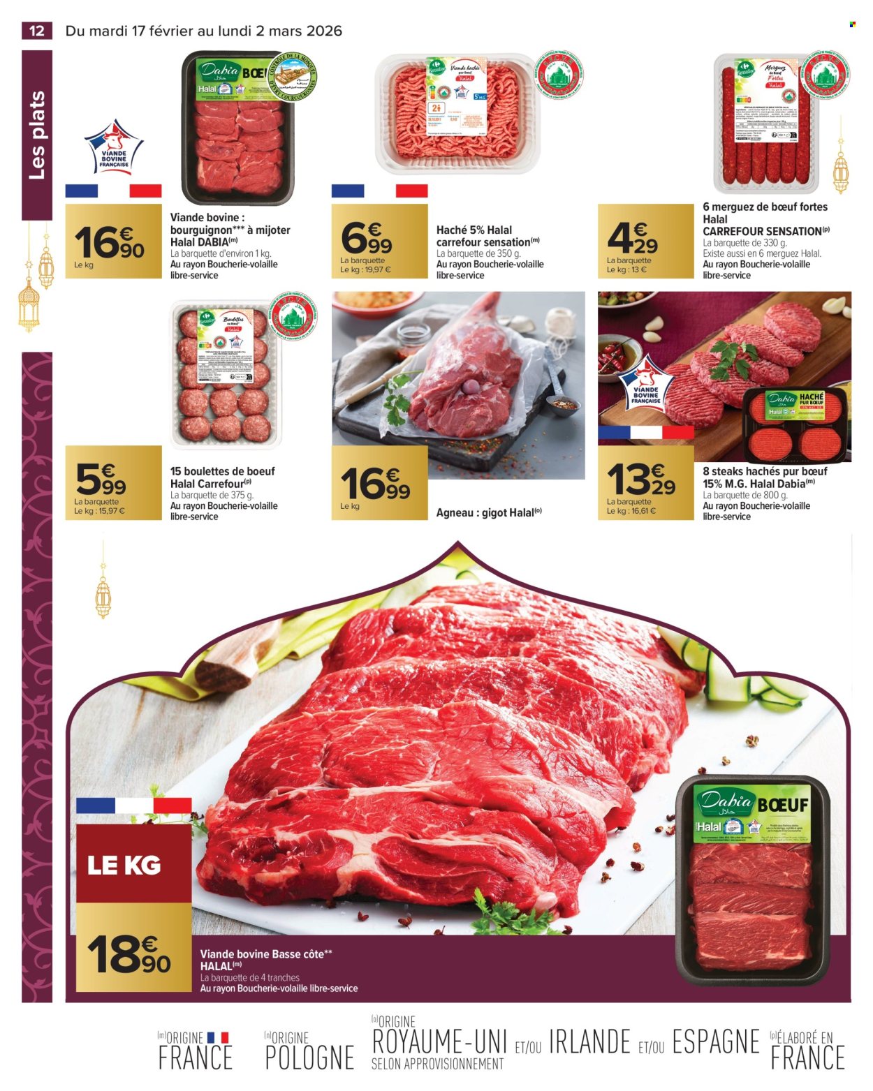 Catalogue Carrefour Hypermarchés - 17/02/2026 - 02/03/2026. Page 12