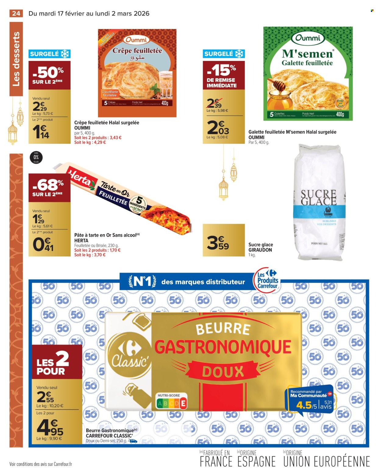 Catalogue Carrefour Hypermarchés - 17/02/2026 - 02/03/2026. Page 24