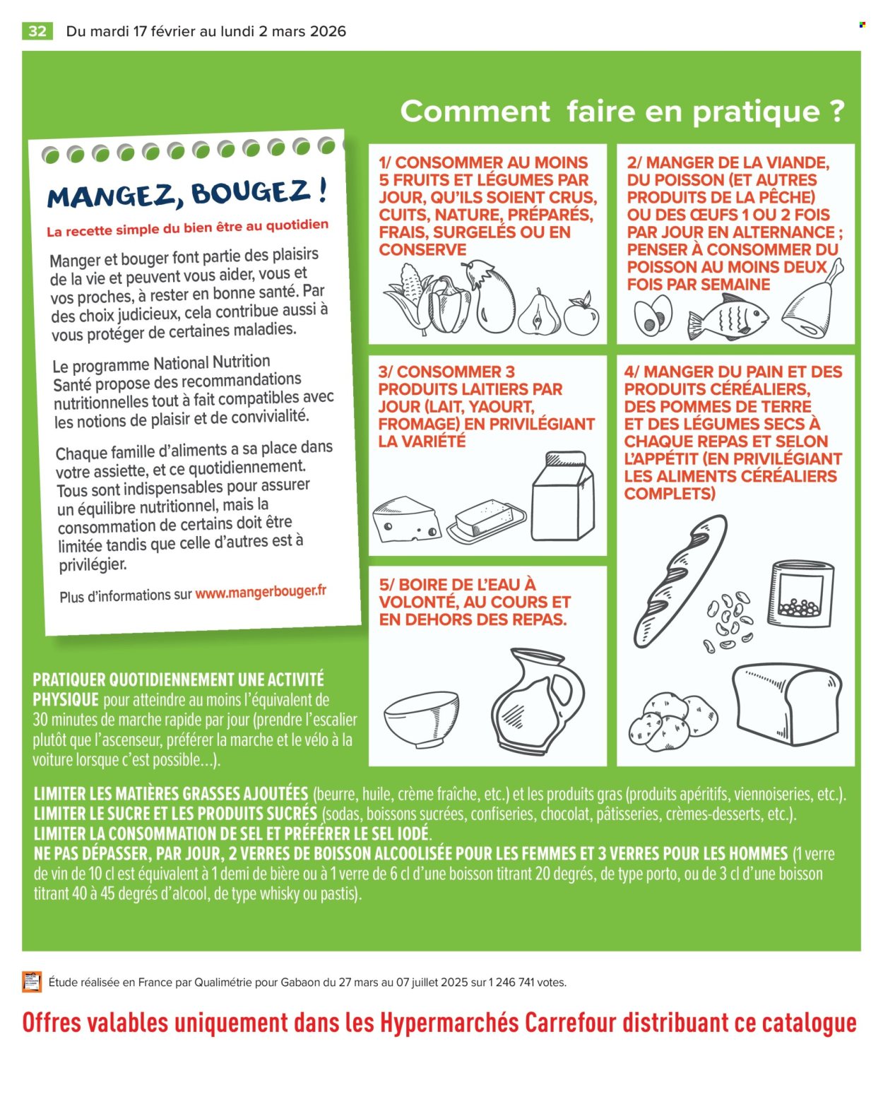 Catalogue Carrefour Hypermarchés - 17/02/2026 - 02/03/2026. Page 32